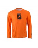 Bluza Kenny Racing Cross/Enduro Model Titanium Premium - Portocaliu/Negru