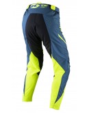 Pantaloni Cross/Enduro Kenny Racing Performance Solid - Albastru/Galben fluo