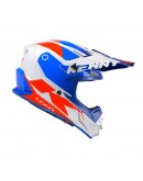 Casca Copii Cross/Enduro Kenny Racing Track KID/JUNIOR Graphic - Albastru/Alb/Rosu