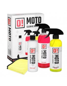 Set de spălare și întreținere pentru motocicletă O-Moto O!Clean