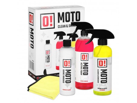 Set de spălare și întreținere pentru motocicletă O-Moto O!Clean