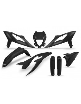 Kit complet plastice UFO (FULL KIT) BETA RR 125 / 250 / 300 / 350 / 400 / 450 '23-'24 culoare Negru