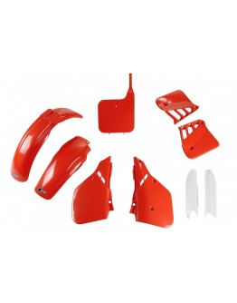 Kit complet plastice UFO (FULL KIT) HONDA CR 250 '87 culoare OEM (Rosu) (HO093E999)