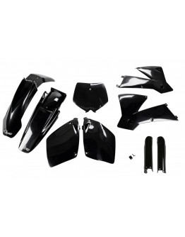 Kit complet plastice UFO (FULL KIT) KTM SX-SXF '01-'02 culoare Negru