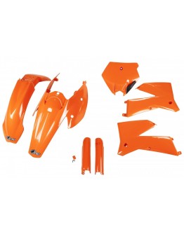 Kit complet plastice UFO (FULL KIT) KTM SX / SXF '05-'06 culoare OEM (Portocaliu) (KT503E999)