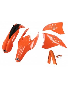 Kit complet plastice UFO (FULL KIT) KTM EXC '09-'10 culoare Portocaliu (KT511E127)