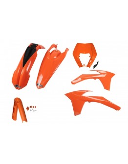 Kit complet plastice UFO (FULL KIT) KTM EXC/EXC-F '12-'13 culoare Portocaliu (KT521E127)