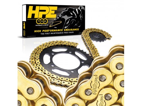 Lant REGINA 525HPE (122 zale) Z-RING SUPERSPORT / ENDURO Fara Intretinere auriu (137HPE/1008)