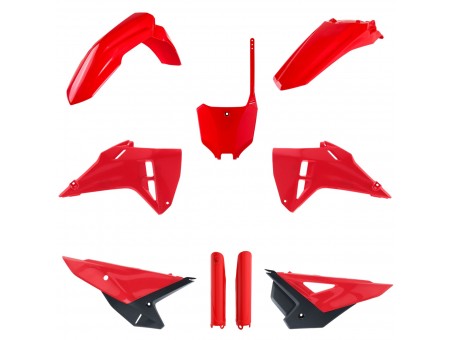 Kit plastice POLISPORT - (FULL KIT) HONDA CRF 250R '25; CRF 250RX '25; CRF 450R '25; CRF 450RX '25  Culoare Rosu