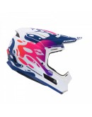 Casca Cross/Enduro Kenny Racing Performance ERT Graphic Fluid - Alb,Albastru,Roz