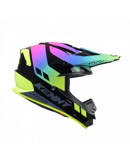 Casca Copii Cross/Enduro Kenny Racing Track KID/JUNIOR Graphic - Negru,Verde,Roz