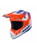 Casca Copii Cross/Enduro Kenny Racing Track KID/JUNIOR Graphic - Alb,Rosu,Albastru