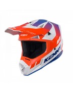 Casca Copii Cross/Enduro Kenny Racing Track KID/JUNIOR Graphic - Alb,Rosu,Albastru