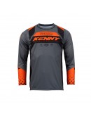 Bluza Kenny Racing Track Kid/Junior Acid - Negru/Portocaliu