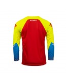 Bluza Kenny Racing Track Kid/Junior Acid - Rosu/GalbenlAlb