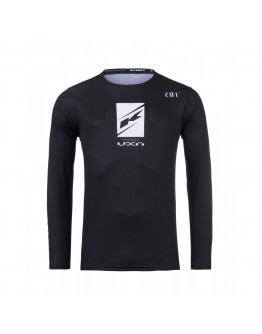 Bluza Kenny Racing Cross/Enduro Track Kid/Junior Raw Force - Negru,Alb