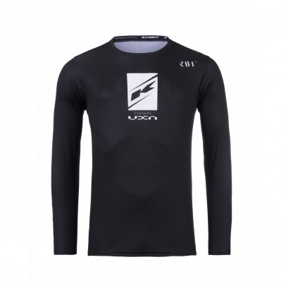 Bluza Kenny Racing Cross/Enduro Track Kid/Junior Raw Force - Negru/Alb