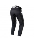 Pantaloni Copii Kenny Racing Cross/Enduro Track Focus Kid/Junior Raw - Negru/Alb