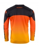 Bluza Kenny Racing Cross/Enduro Model Track Kid/Junior Neon Force  - Negru/Portocaliu