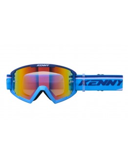 Ochelari Copii Off road Kenny Racing Model Track Kid/Junior - Albastru cu lentila rosie	