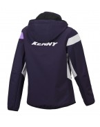 Geaca Femei Impermeabila Softshell Kenny Racing - Albastru/Alb/Mov