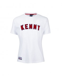 Tricou Kenny Racing pentru Femei Model Academy - Alb