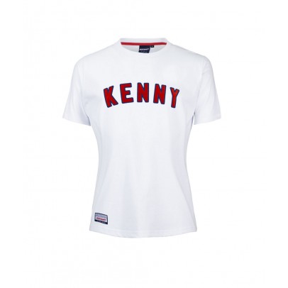 Tricou Kenny Racing pentru Femei Model Academy - Alb