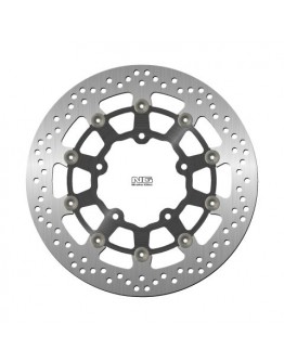 Disc frana fata NG -  SUZUKI GSR 600 / GSXR 600 '06-'07, 750 '06, 1000 '05-'08, VZR 1800 '06-'13, VLZ 1800 '17 (310X100X5,0MM) (5X10,5MM) flotant (centru aluminiu)