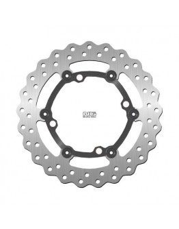 Disc frana fata NG -  BETA RR400/450 '05-07, HUSQVARNA CR125/250 '00-13, TC400/450/510 '02-13 (260X120X3MM) (4X6,5MM) WAVE flotant