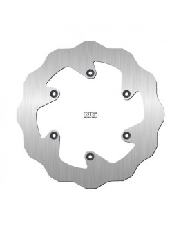 Disc frana spate NG - KTM SX/EXC/LC 4, GAS GAS EC/EX 250/350 '21, HUSABERG FE 350/450/600 '99-14 (220X110X4,2MM) (6X6,5MM) WAVE complet (NG141, NG129)