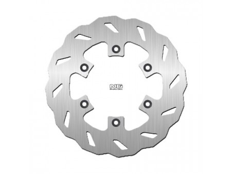 Disc frana spate NG - KAWASAKI KDX 200/250 '89-96, KLX 650 '96-14, KX 125/250/500 '86-04 (220X100X4,5MM) (6X6,5MM) WAVE