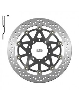 Disc frana fata NG -  KAWASAKI Z1000/ZZR1400 '17-20 (310X80X5,5MM) (5X10,5MM) flotant (centru aluminiu)