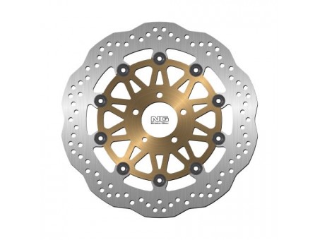 Disc frana fata NG -  KAWASAKI VN 1500 MEAN STREAK - '02-'04, VN 1600 MEAN STREAK - '04-'08, ZX-12R/ZX-7R '00-04, ZZR1000 '93-01 (320X61X5MM) (5X10,5MM) WAVE flotant