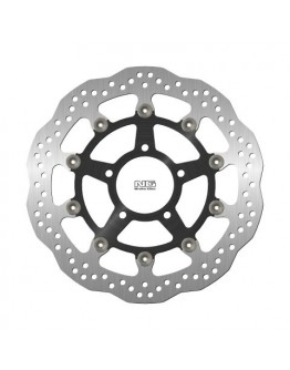 Disc frana fata NG -  TRIUMPH DAYTONA 955 '02-06, SPRINT 1050 '05-14 (320X78X4,5MM) (5X10,5MM) WAVE flotant (centru aluminiu)