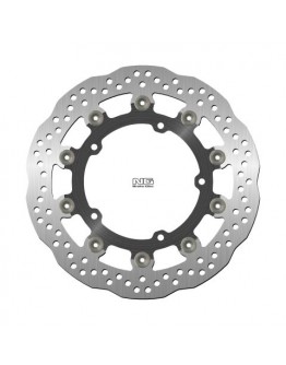 Disc frana fata NG -  YAMAHA FZS 600 '04-10, MT-03 '05-14, XJR1300 '95-13, R6 '03-09 (298X132X5MM) (5X8,5MM) WAVE flotant (centru aluminiu)