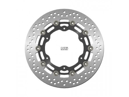 Disc frana fata NG -  YAMAHA YZF R6 99-02, YZF R1 98-03, FZS 1000 01-05, FJR 01, XJR 1300 03-17, XVZ 1300, XV 1600/1700/1900 (298X132X5MM) (6X8,5MM) flotant (centru aluminiu)