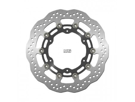 Disc frana fata NG -  YAMAHA FJR1300 '03-19, MT-01 '05-06, XV1700 '09-17, YZF R7 '99-02 (320X132X5MM) (6X8,5MM) WAVE flotant (centru aluminiu)