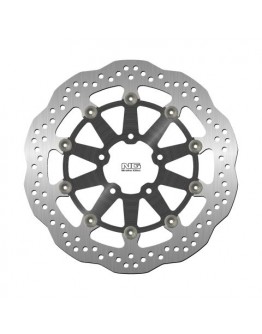 Disc frana fata NG -  SUZUKI GSX1400 '02-07, GSXR600/750 '96-03, GSXR1300 '99-07, TL1000 '97-03 (320X69X5MM) (5X10,5MM) WAVE flotant (centru aluminiu)