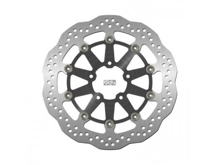 Disc frana fata NG -  SUZUKI GSX1400 '02-07, GSXR600/750 '96-03, GSXR1300 '99-07, TL1000 '97-03 (320X69X5MM) (5X10,5MM) WAVE flotant (centru aluminiu)