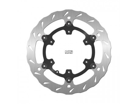 Disc frana fata NG -  AJP PR7 ADVENTURE 650 '16-'20 ZACISK BREMBO (300X124,3X5MM) flotant (6X6,5MM) WAVE