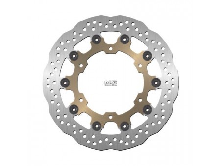 Disc frana fata NG -  YAMAHA YZF R6 99-02, YZF R1 98-03, FZS 1000 01-05, FJR 01, XJR 1300 03-17, XVZ 1300, XV 1600/1700/1900 (298X132X5) (6X8,5) flotant WAVE flotant