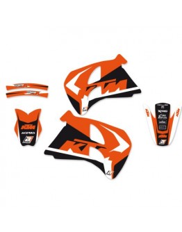 Kit grafic BLACKBIRD KTM 2T '93-'97 (2 STROKE ALL MODELS) DREAM 4 culoare Portocaliu Alb Negru