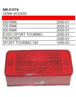 Capac lampa spate BRONCO SNOW POLARIS (OEM 4032085) (SKUTER ŚNIEŻNY)