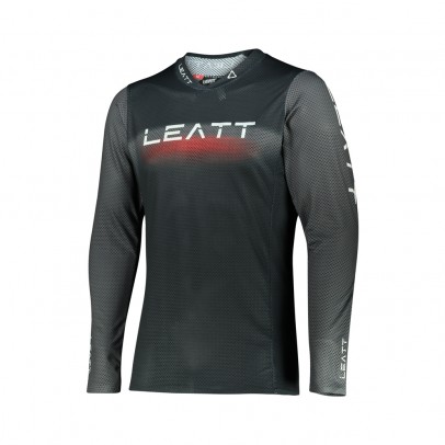 Tricou Leatt Moto 5.5 Ultraweld Jersey Black - Negru