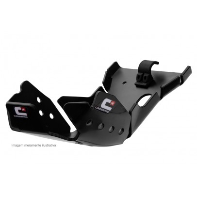 Scut protectie din plastic CROSSPRO Enduro MODEL "EC DTC" pentru': KTM SX 125/150 '16-'18 culoare Negru