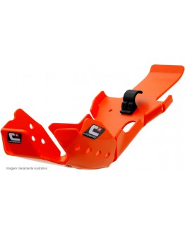 Scut protectie din plastic CROSSPRO model PRO-LINK DTC ENDURO pentru: KTM SXF/XCF 250/350 '16-'18, HUSQVARNA FC 250/350 '16-'18, FE 250/350 '17-'18 culoare Portocaliu