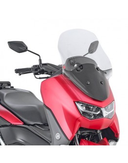 Parbriz moto KAPPA - YAMAHA N-MAX 125/155 '21- 58,5 X 41 CM Transparent - necesar Kit montaj D2153DTK