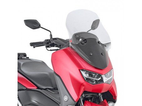 Parbriz moto KAPPA - YAMAHA N-MAX 125/155 '21- 58,5 X 41 CM Transparent - necesar Kit montaj D2153DTK