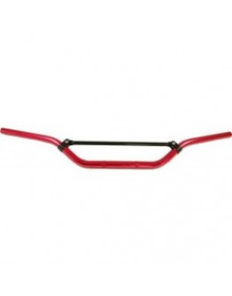 Ghidon aluminiu cu cross-bar, 22.2mm HONDA CR NISKA culoare rosu (latime. 800MM, inaltime. 71MM)