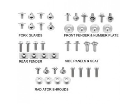 Set suruburi carena HONDA CRF 250R '10-13, CRF 450R '09-12 (BKF-102)